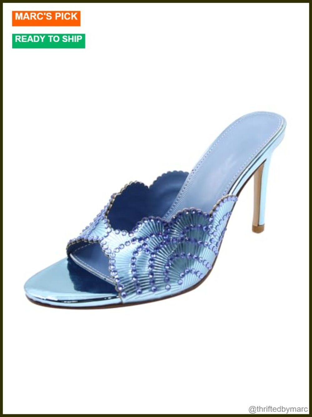 Women's Dressy Open Toe Rhinestone High Heel Sandals for Wedding Party Evening